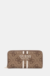 Peněženka Guess LAUREL dámská, béžová barva, SWOS74 59146