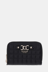 Peněženka Guess NADIRA dámská, černá barva, SWQG84 24164