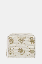 Peněženka Guess NEDA dámská, béžová barva, SWCP96 54137