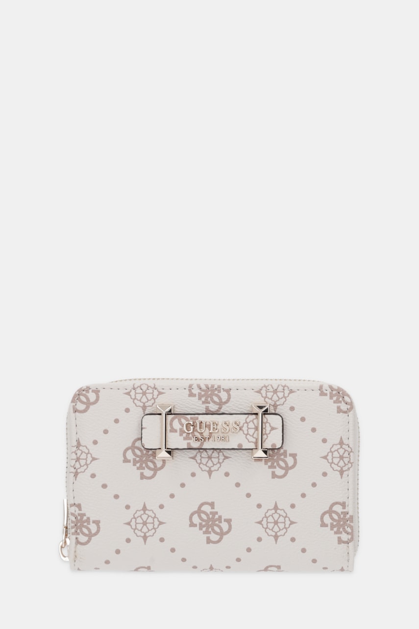 Peněženka Guess SILIA dámská, béžová barva, SWGP98 90140