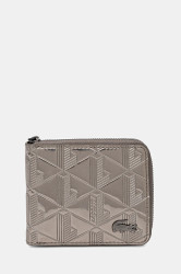 Peněženka Lacoste stříbrná barva, NU4902BG