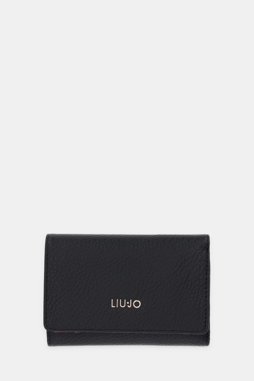 Peněženka Liu Jo dámská, černá barva, AA6172 E1109