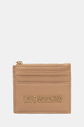 Peněženka Love Moschino dámská, béžová barva, JC5704PP1NLD0104