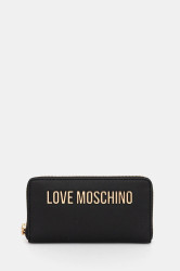 Peněženka Love Moschino dámská, černá barva, JC5611PP0NKD0000