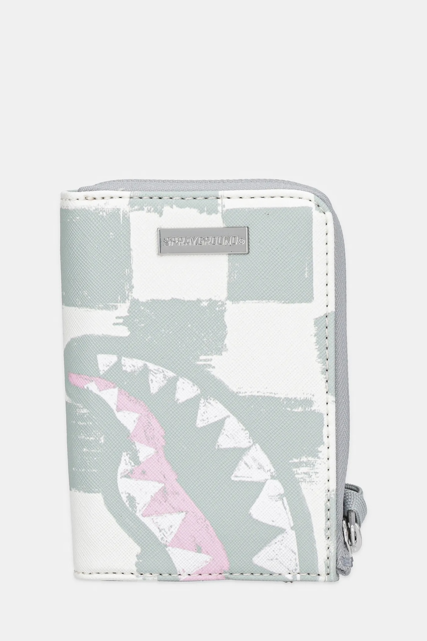 Peněženka Sprayground šedá barva, 910W6905NSZ
