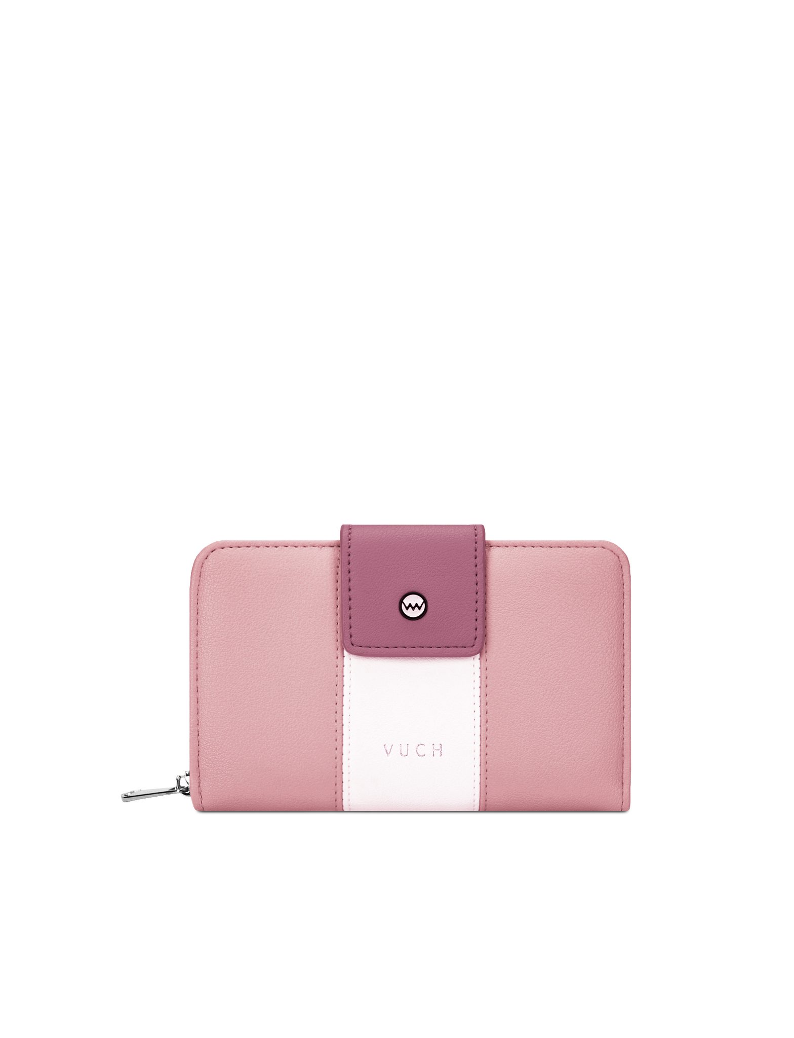 Peněženka Talli Tammy Striped Dusty Wine