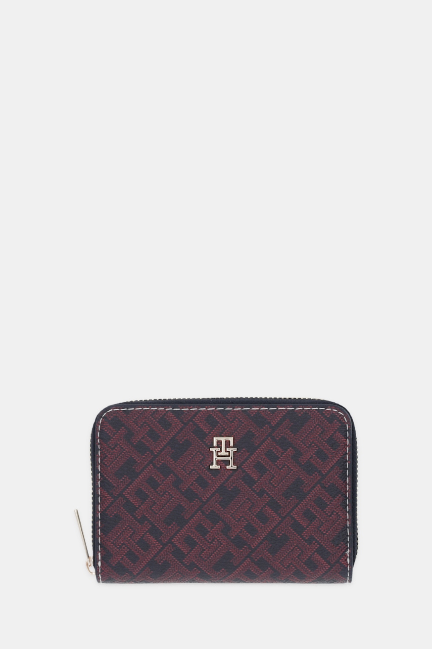 Peněženka Tommy Hilfiger dámská, tmavomodrá barva, AW0AW17736