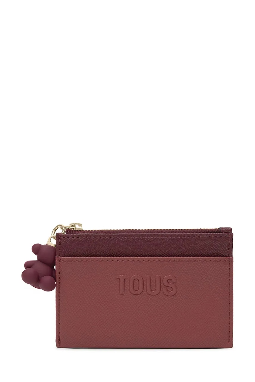 Peněženka Tous Audree dámská, vínová barva, 2002361521