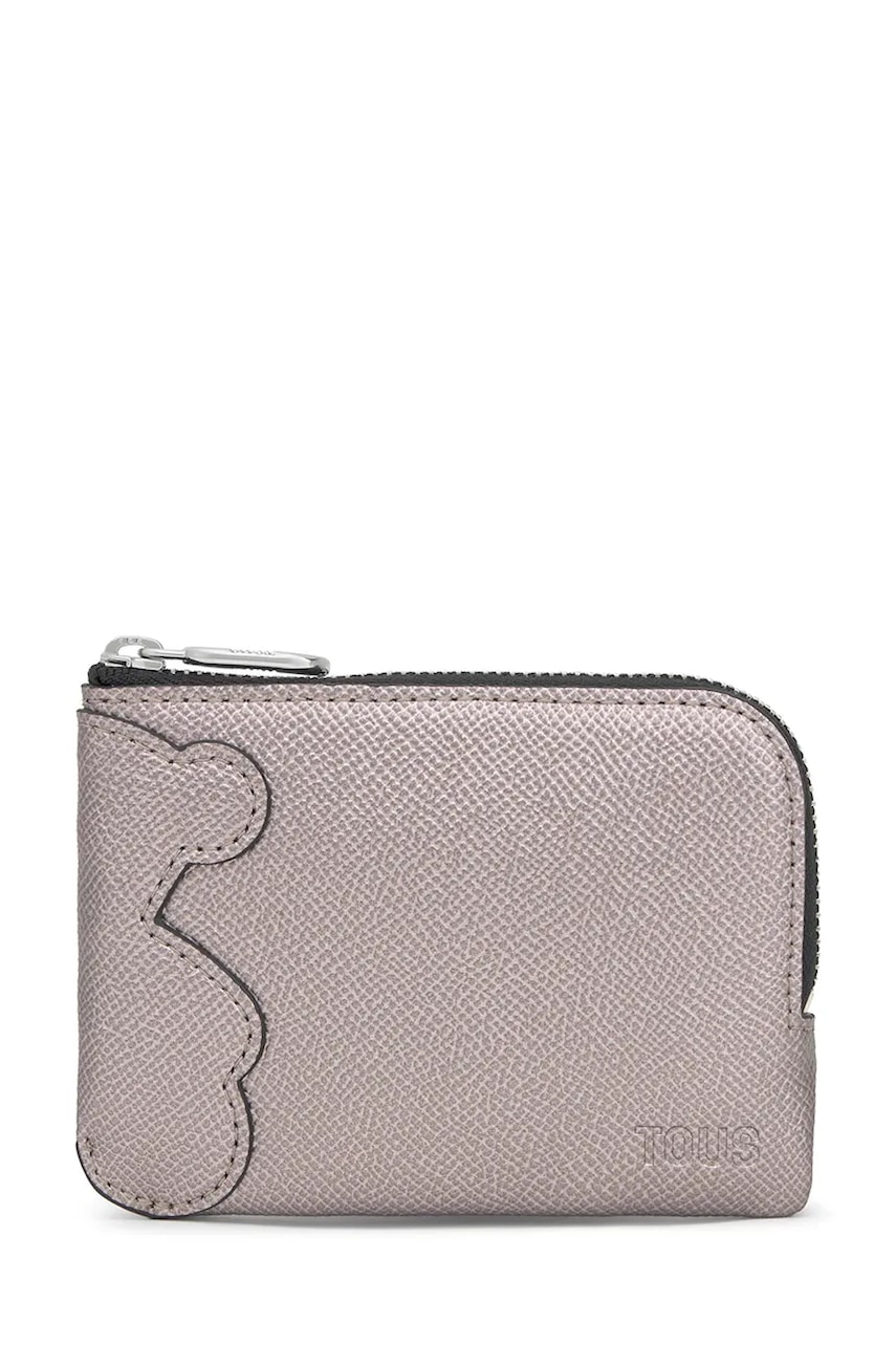 Peněženka Tous dámská, stříbrná barva, 2002202633