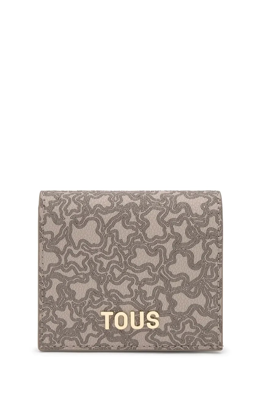 Peněženka Tous KAOS MINI LINES dámská, šedá barva, 2002183644