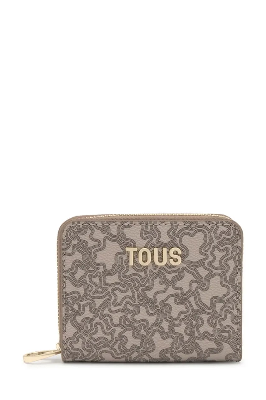 Peněženka Tous KAOS MINI LINES dámská, šedá barva, 2002184144