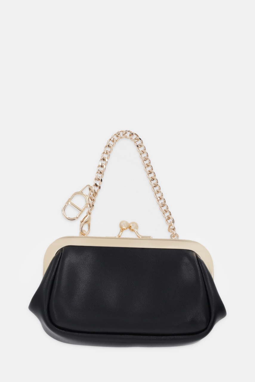 Peněženka Twinset dámská, černá barva, 252TL8043