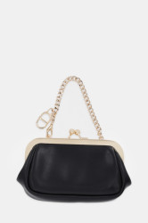 Peněženka Twinset dámská, černá barva, 252TL8043