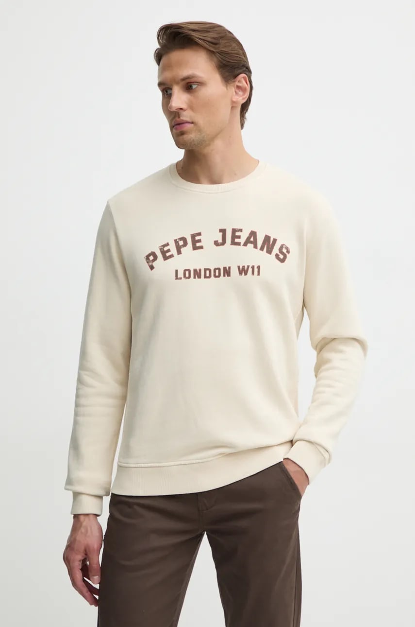 Pepe Jeans  Bavlněná mikina  ALDRIDGE CREW