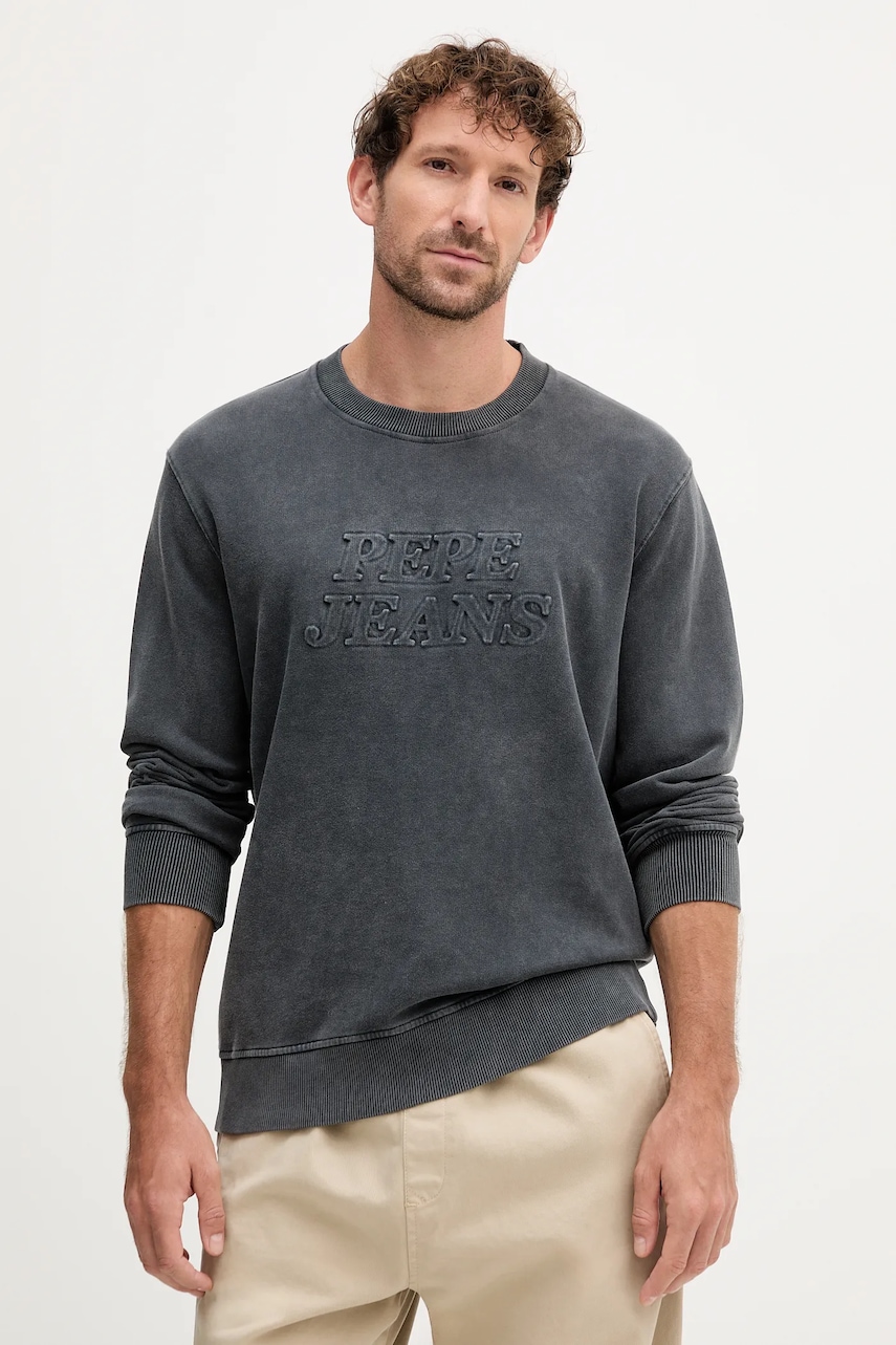 Pepe Jeans  Bavlněná mikina  DARIUS CREW