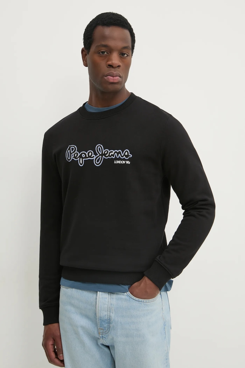Pepe Jeans  Bavlněná mikina  DORIAN CREW