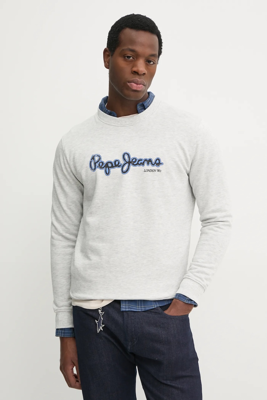 Pepe Jeans  Bavlněná mikina  DORIAN CREW