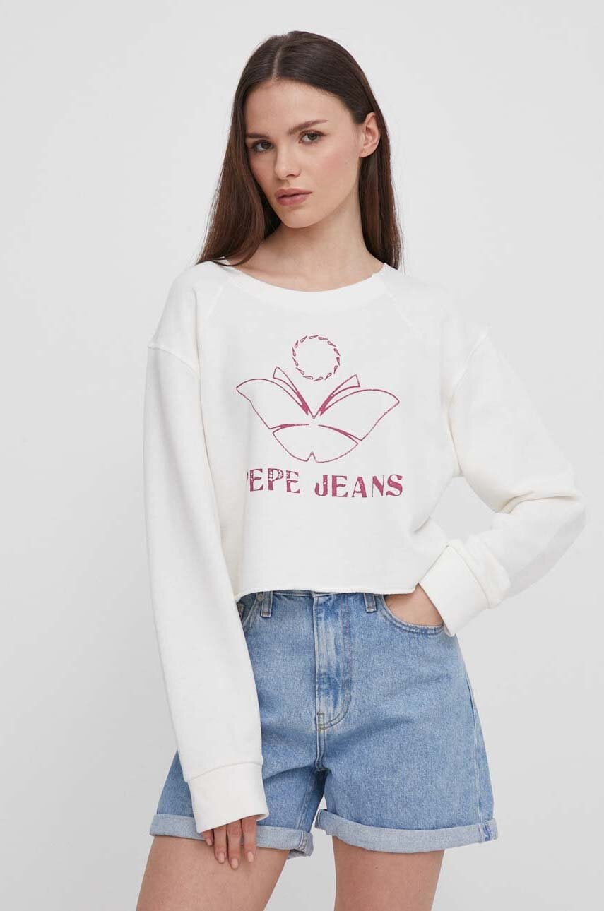 Pepe Jeans  Bavlněná mikina  Lorelai