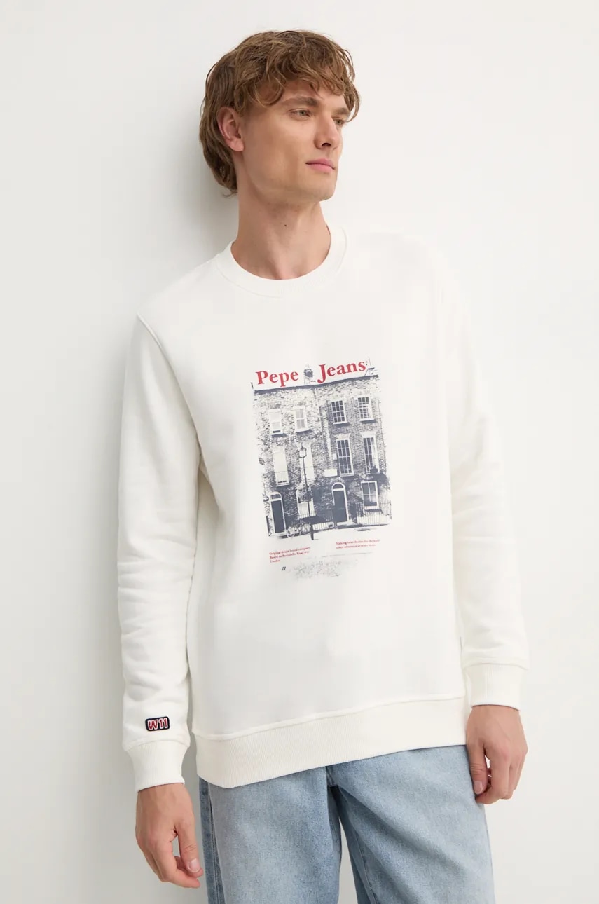 Pepe Jeans  Bavlněná mikina  SOREN CREW