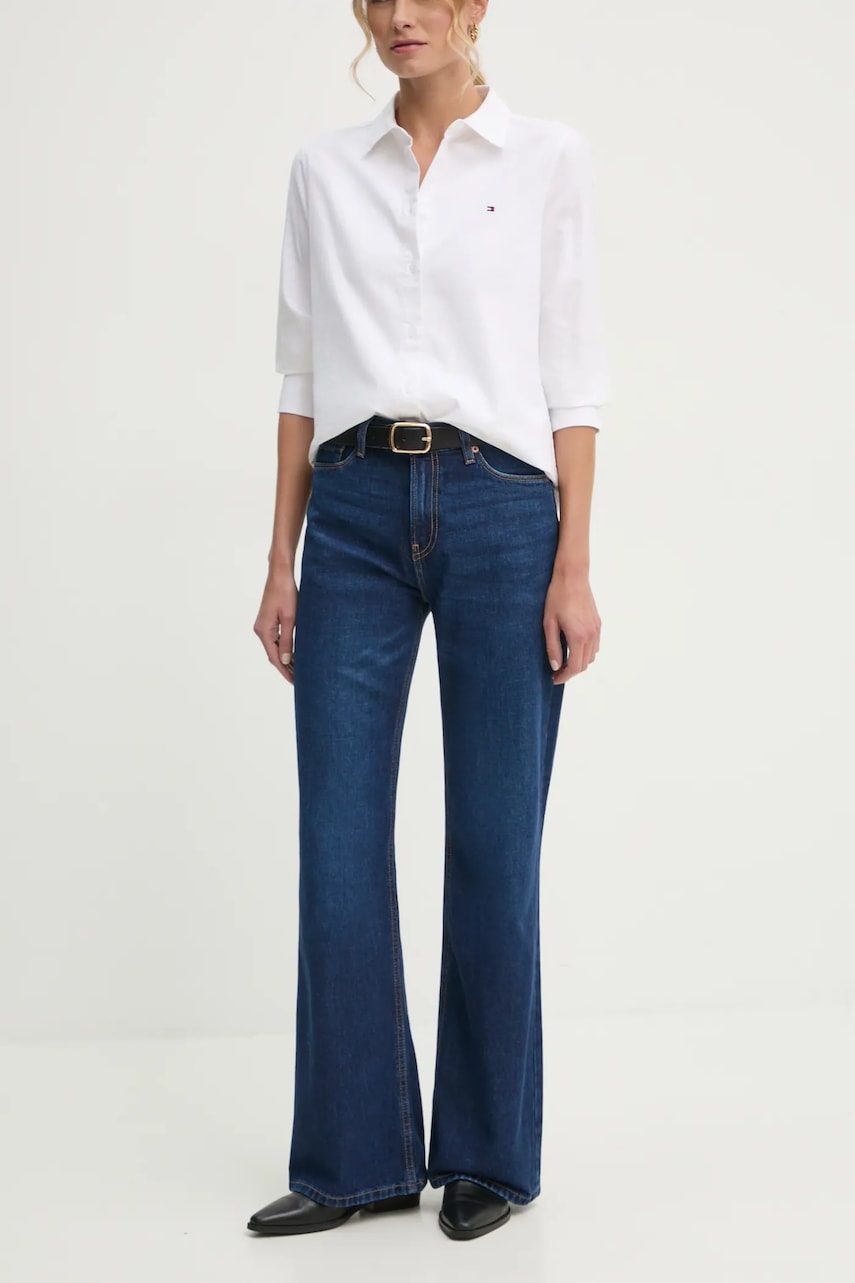 Pepe Jeans  Bavlněné džíny  FLARE HW WILLA