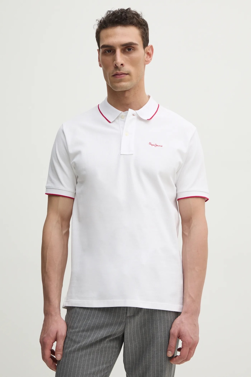 Pepe Jeans  Bavlněné polo tričko  Hans