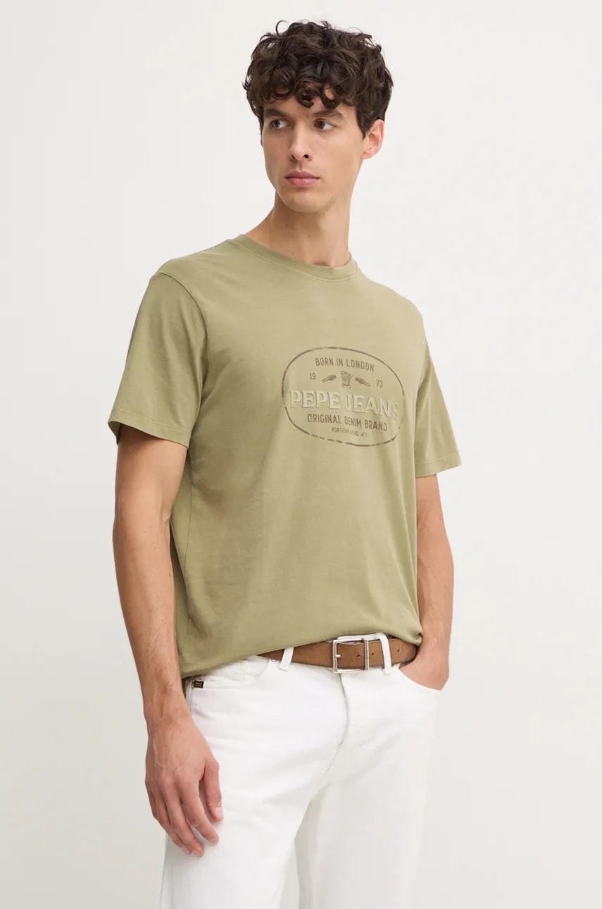 Pepe Jeans  Bavlněné tričko  ANDER
