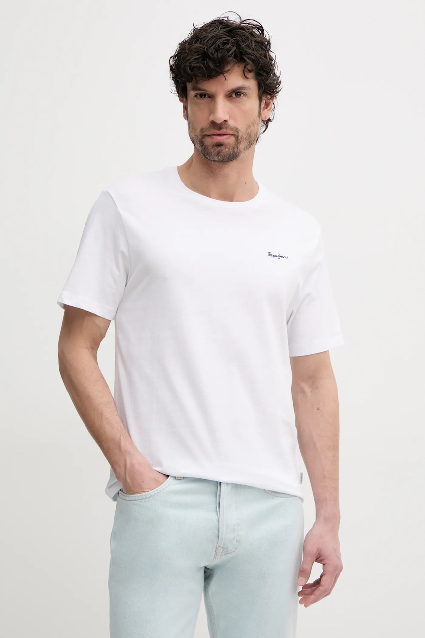 Pepe Jeans  Bavlněné tričko  BACK CLAG