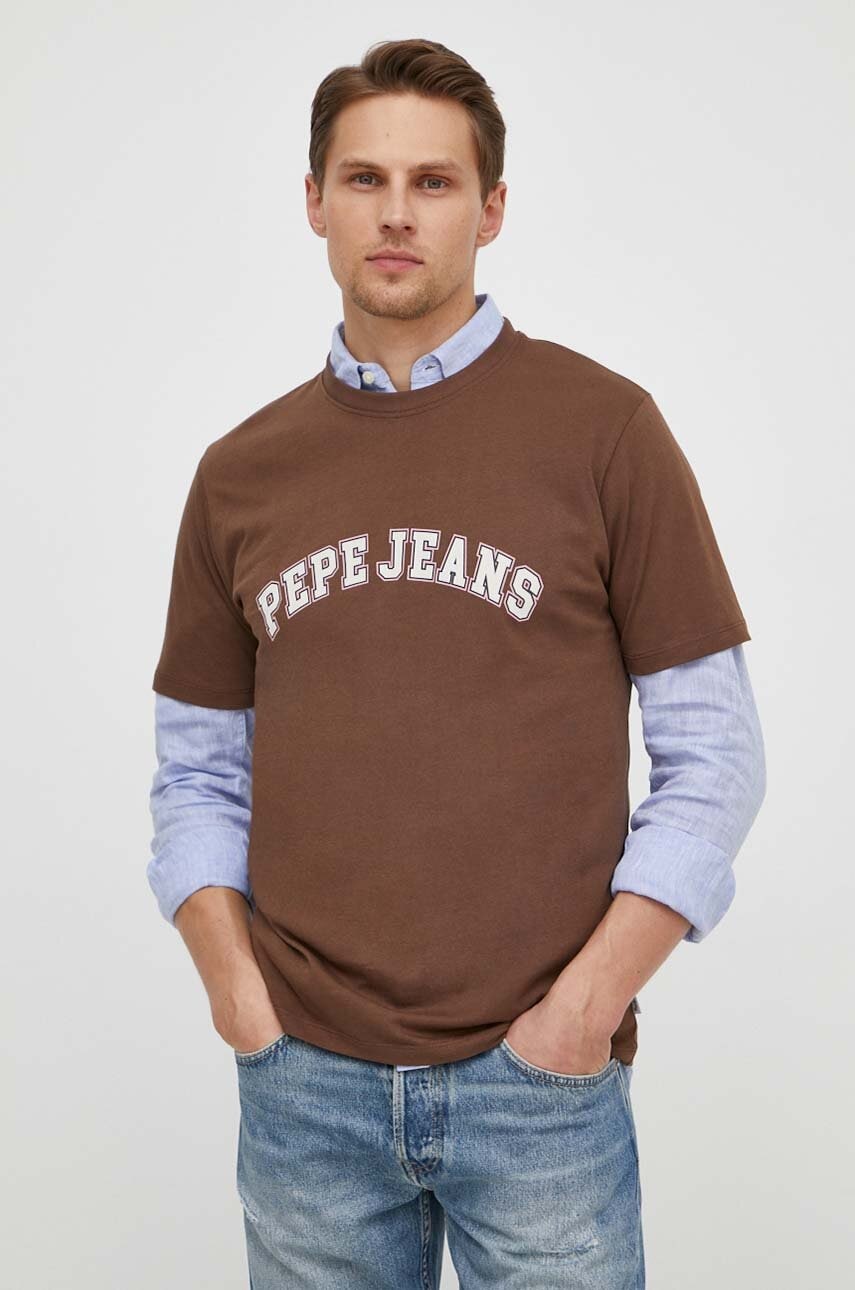 Pepe Jeans  Bavlněné tričko  CLEMENT
