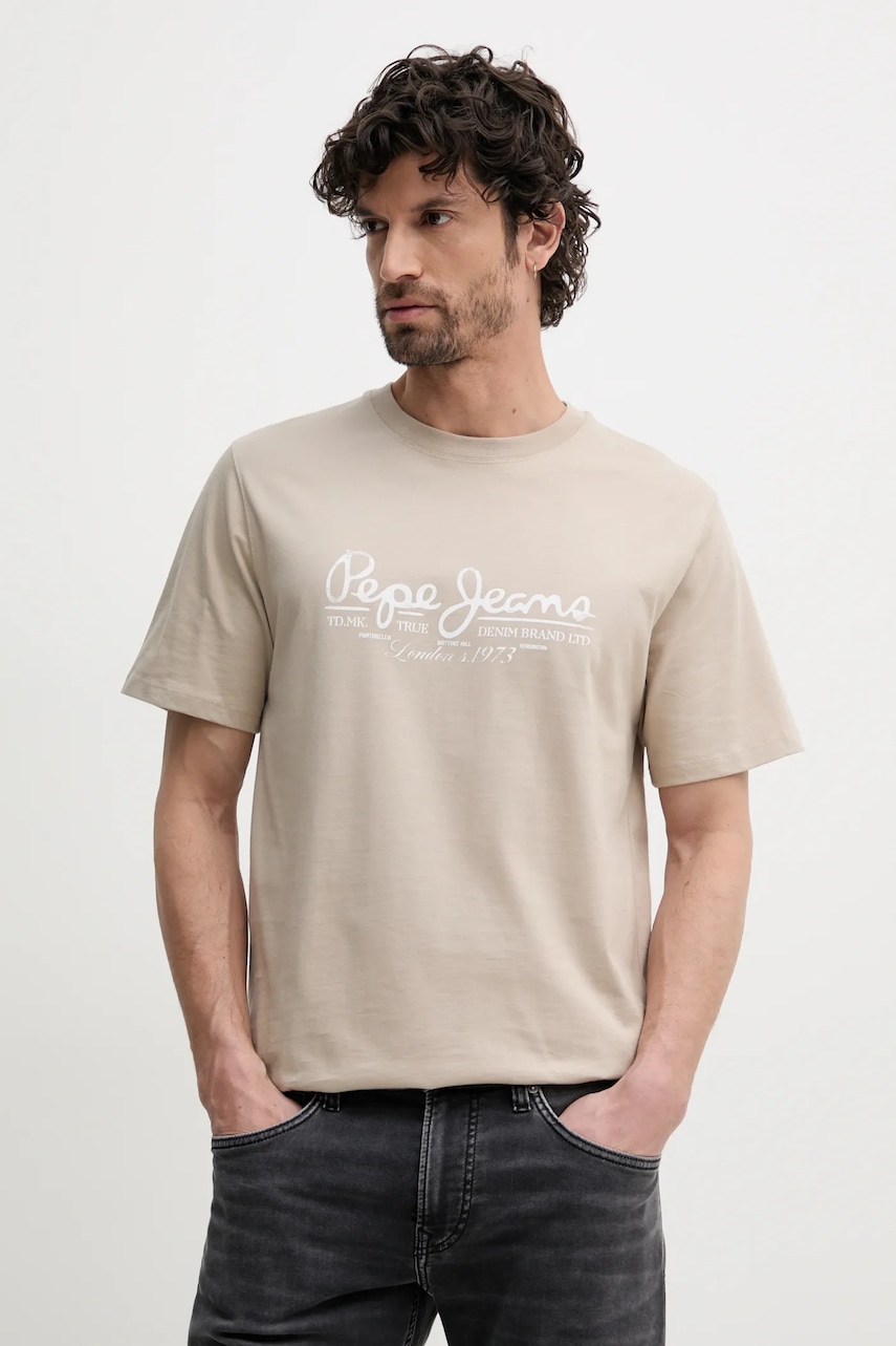 Pepe Jeans  Bavlněné tričko  DUMAS TEE