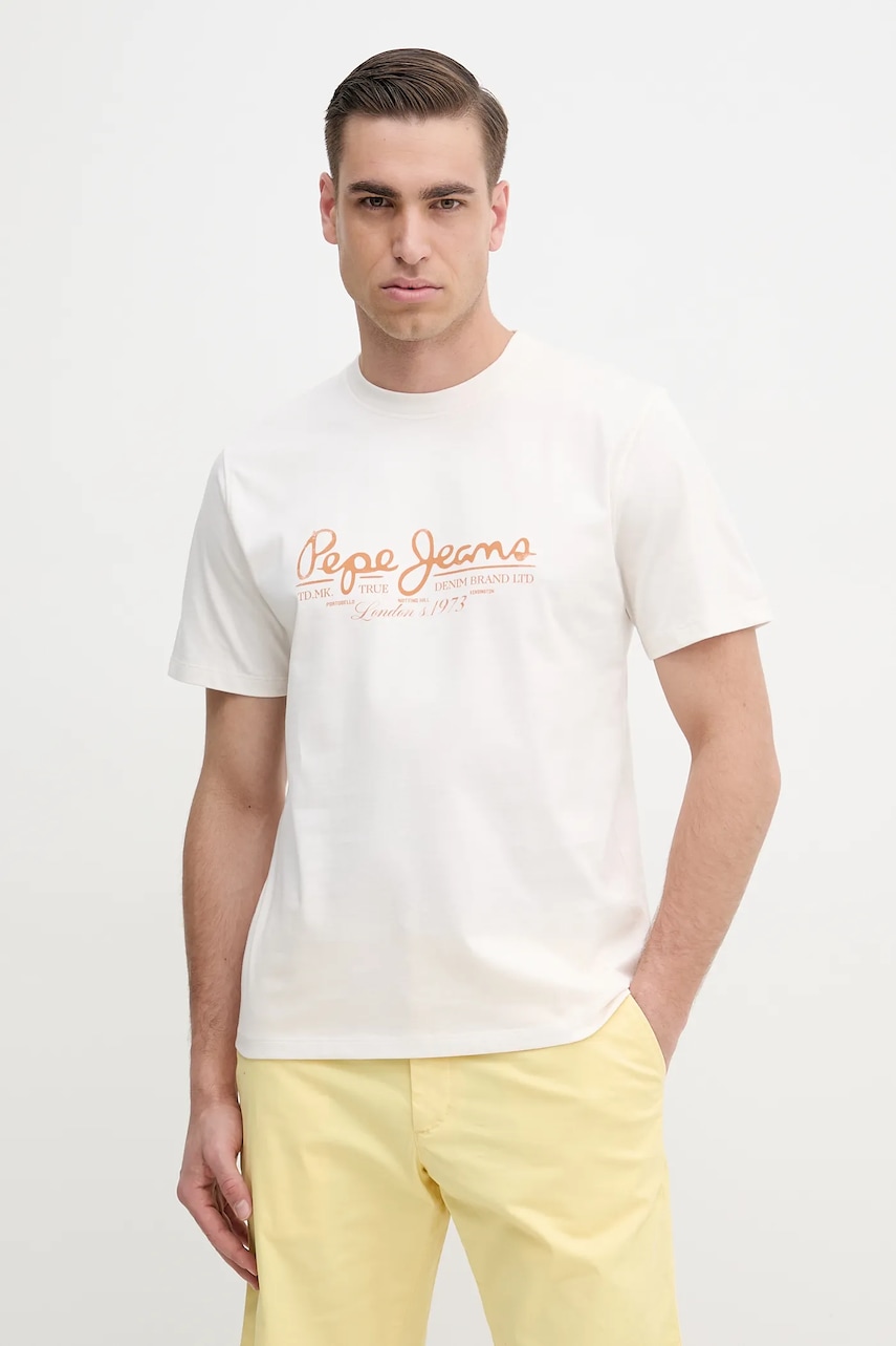 Pepe Jeans  Bavlněné tričko  DUMAS TEE
