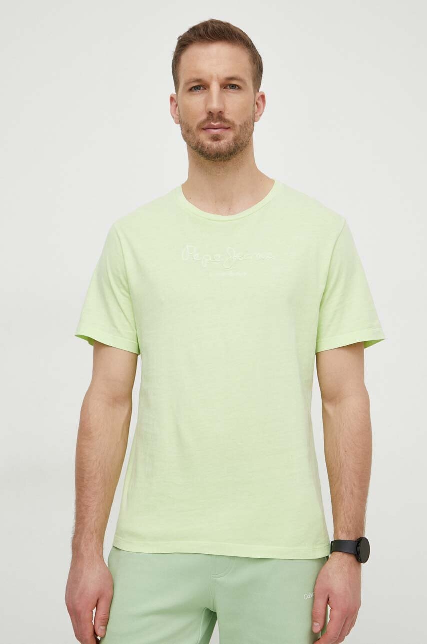 Pepe Jeans  Bavlněné tričko  EMB EGGO