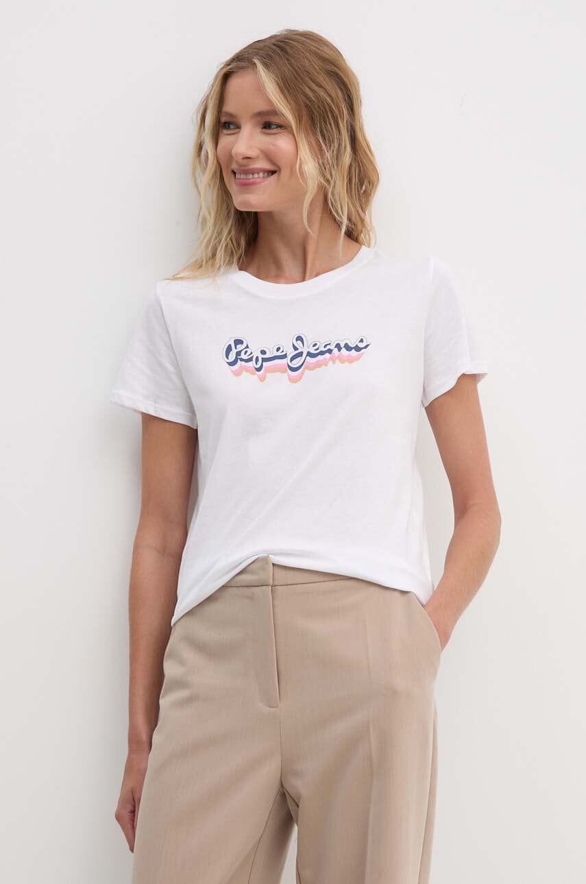 Pepe Jeans  Bavlněné tričko  ENARA