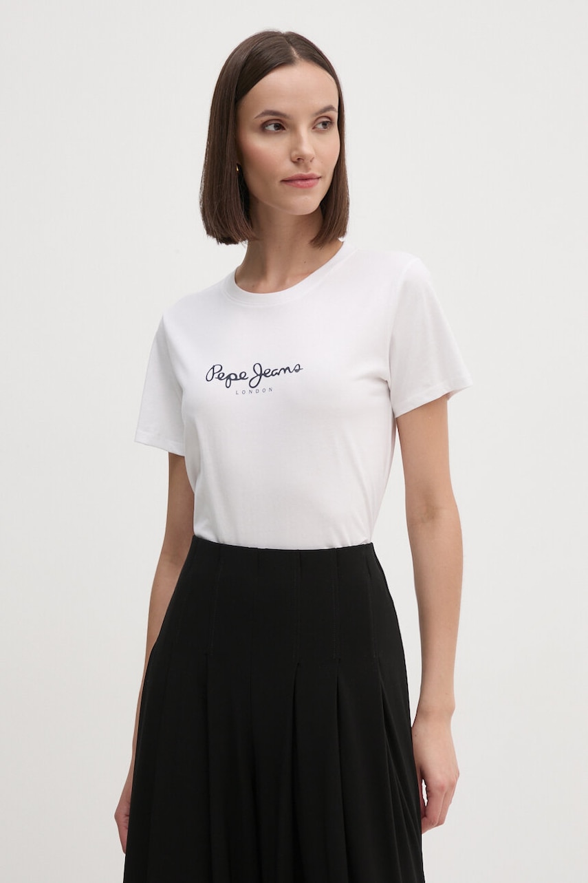 Pepe Jeans  Bavlněné tričko  FIORE