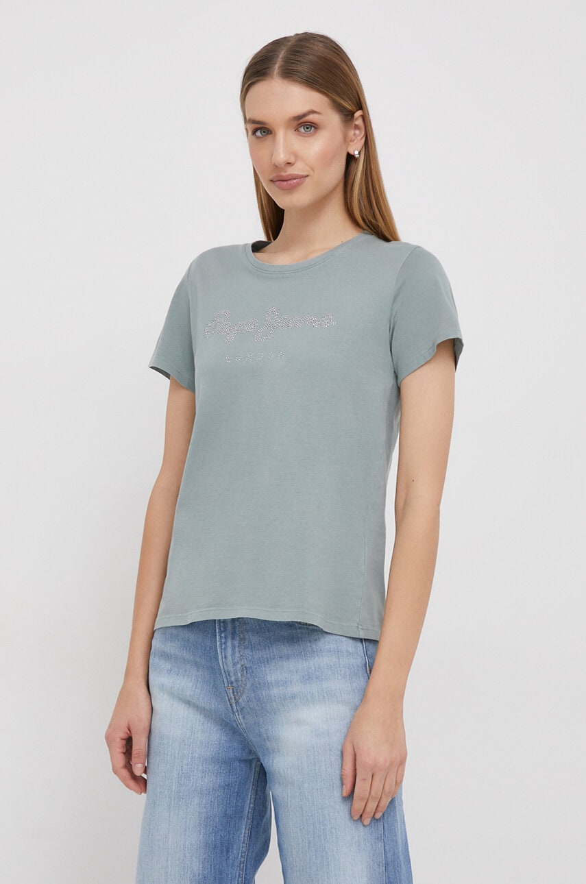 Pepe Jeans  Bavlněné tričko  HAILEY