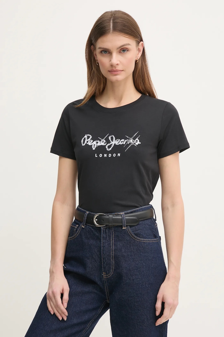 Pepe Jeans  Bavlněné tričko  LETICIA
