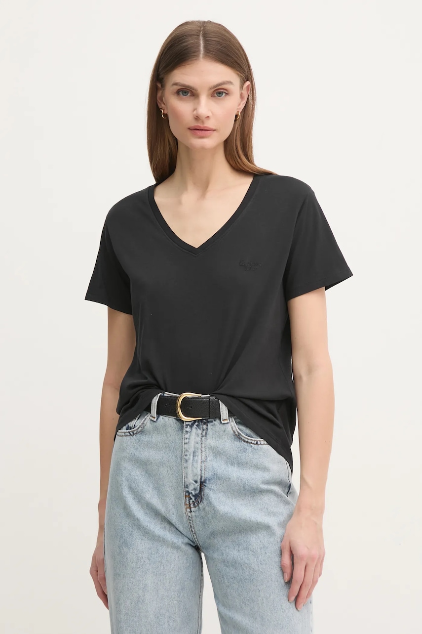 Pepe Jeans  Bavlněné tričko  LOLLY V-NECK