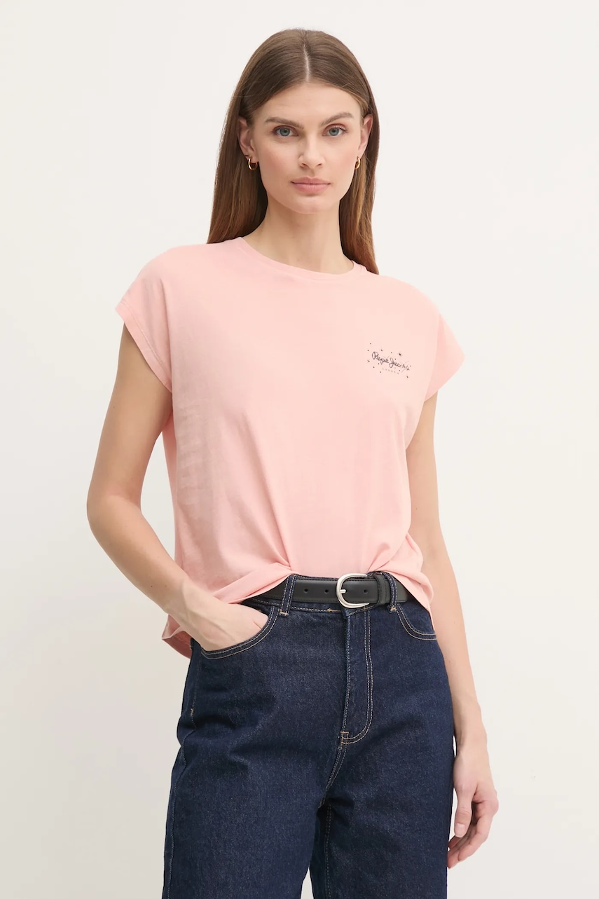 Pepe Jeans  Bavlněné tričko  LORENA