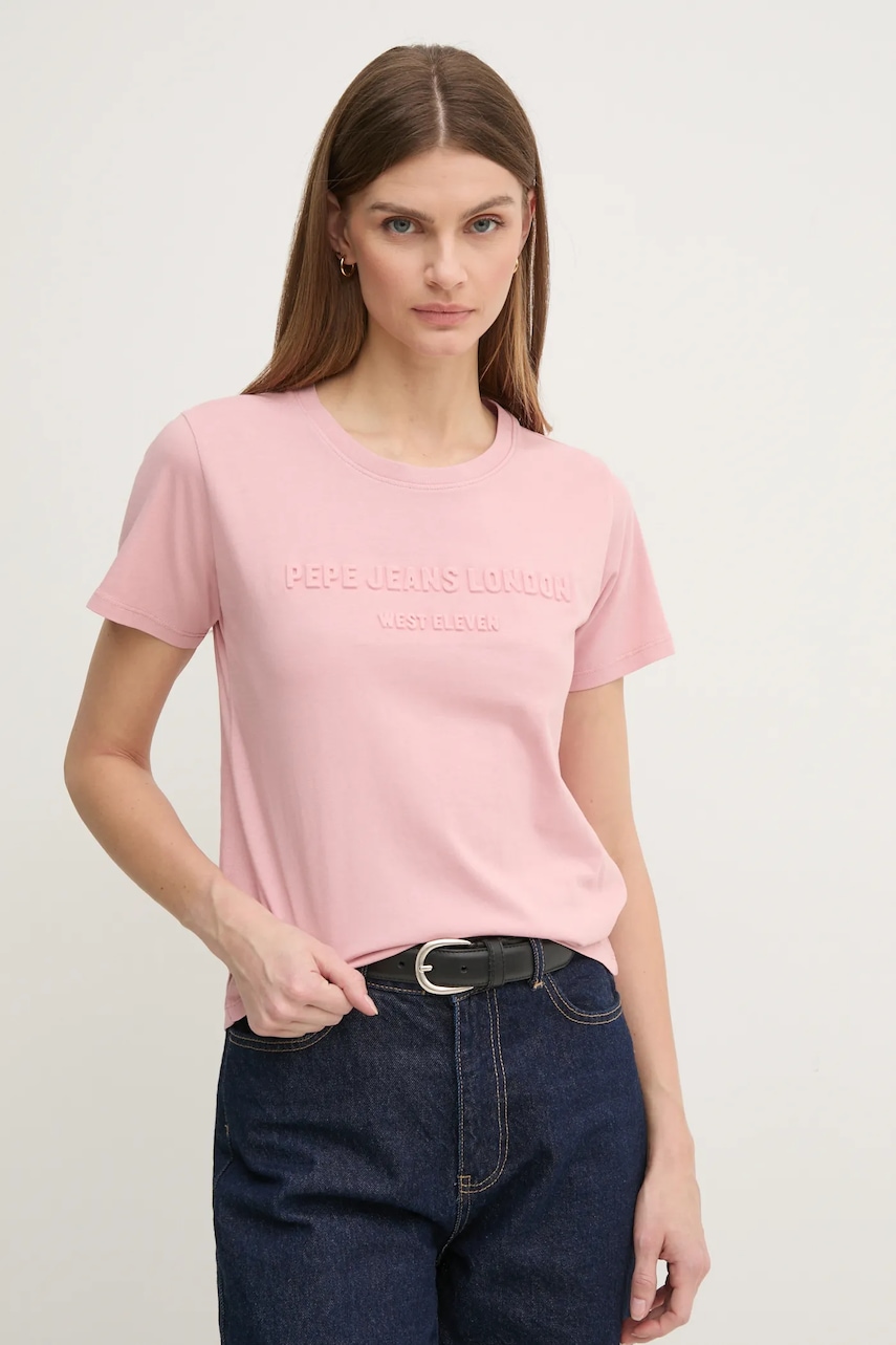 Pepe Jeans  Bavlněné tričko  LORETTA