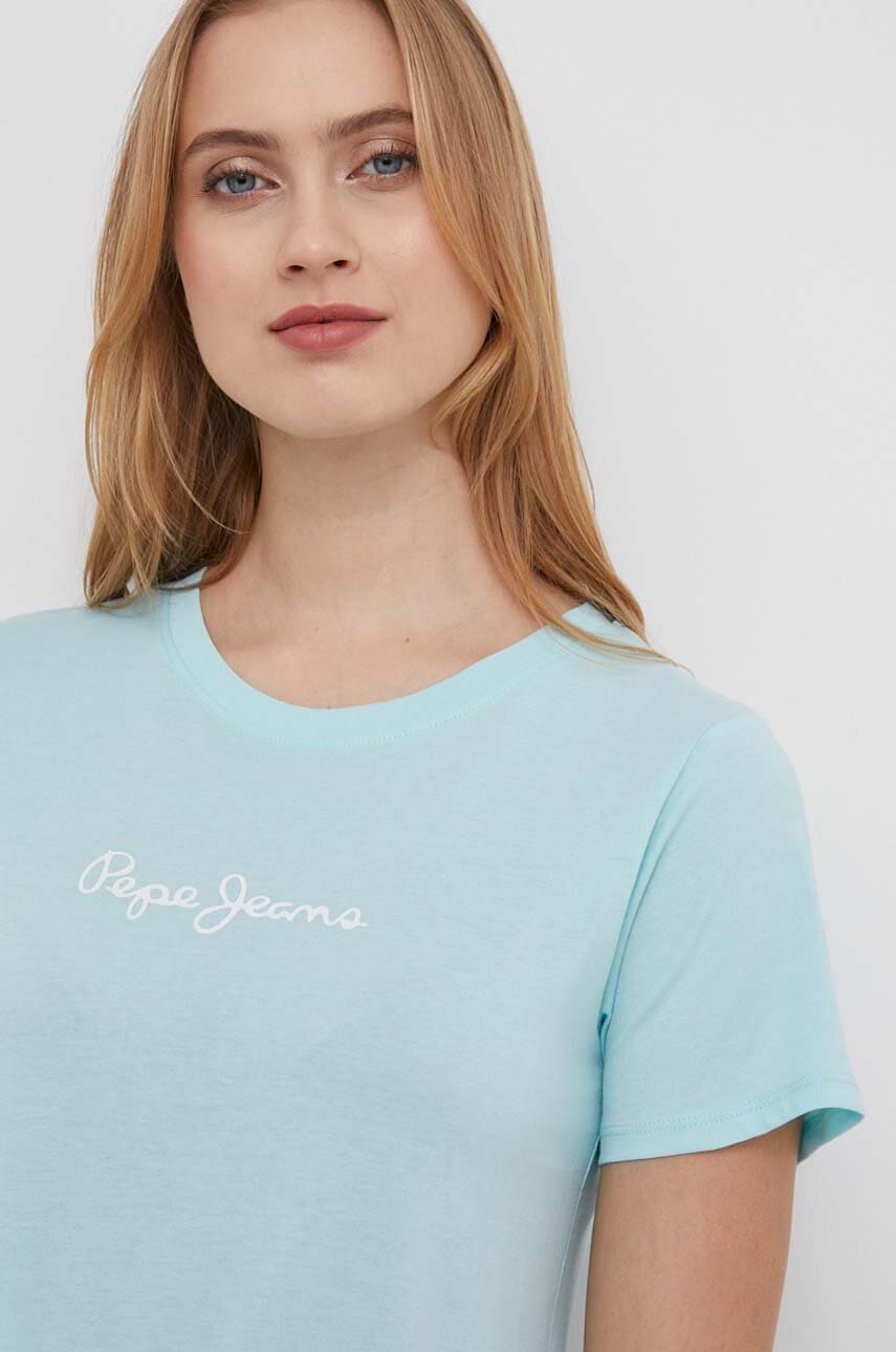 Pepe Jeans  Bavlněné tričko  LORETTE