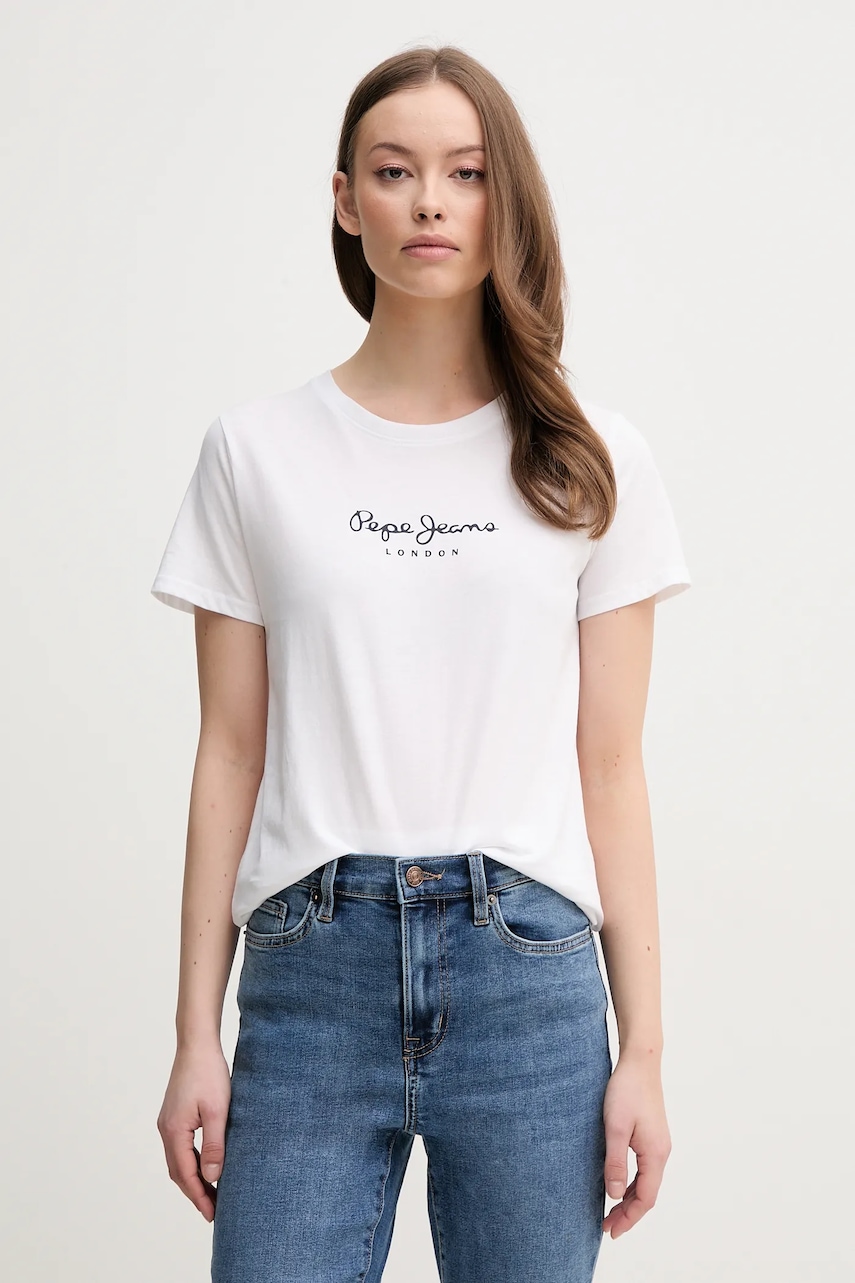 Pepe Jeans  Bavlněné tričko  MACY