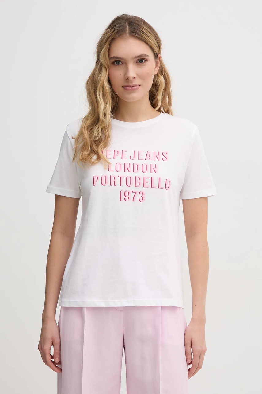 Pepe Jeans  Bavlněné tričko  RUBY