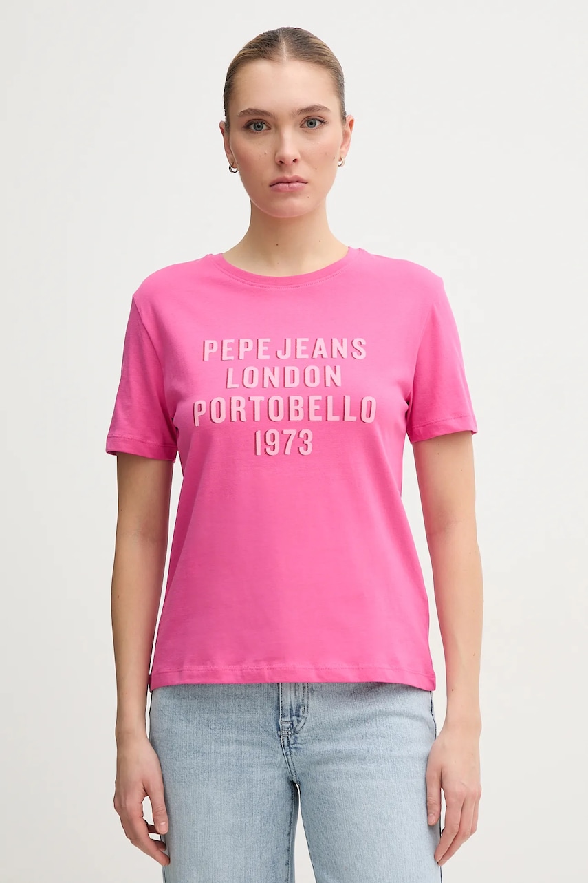 Pepe Jeans  Bavlněné tričko  RUBY