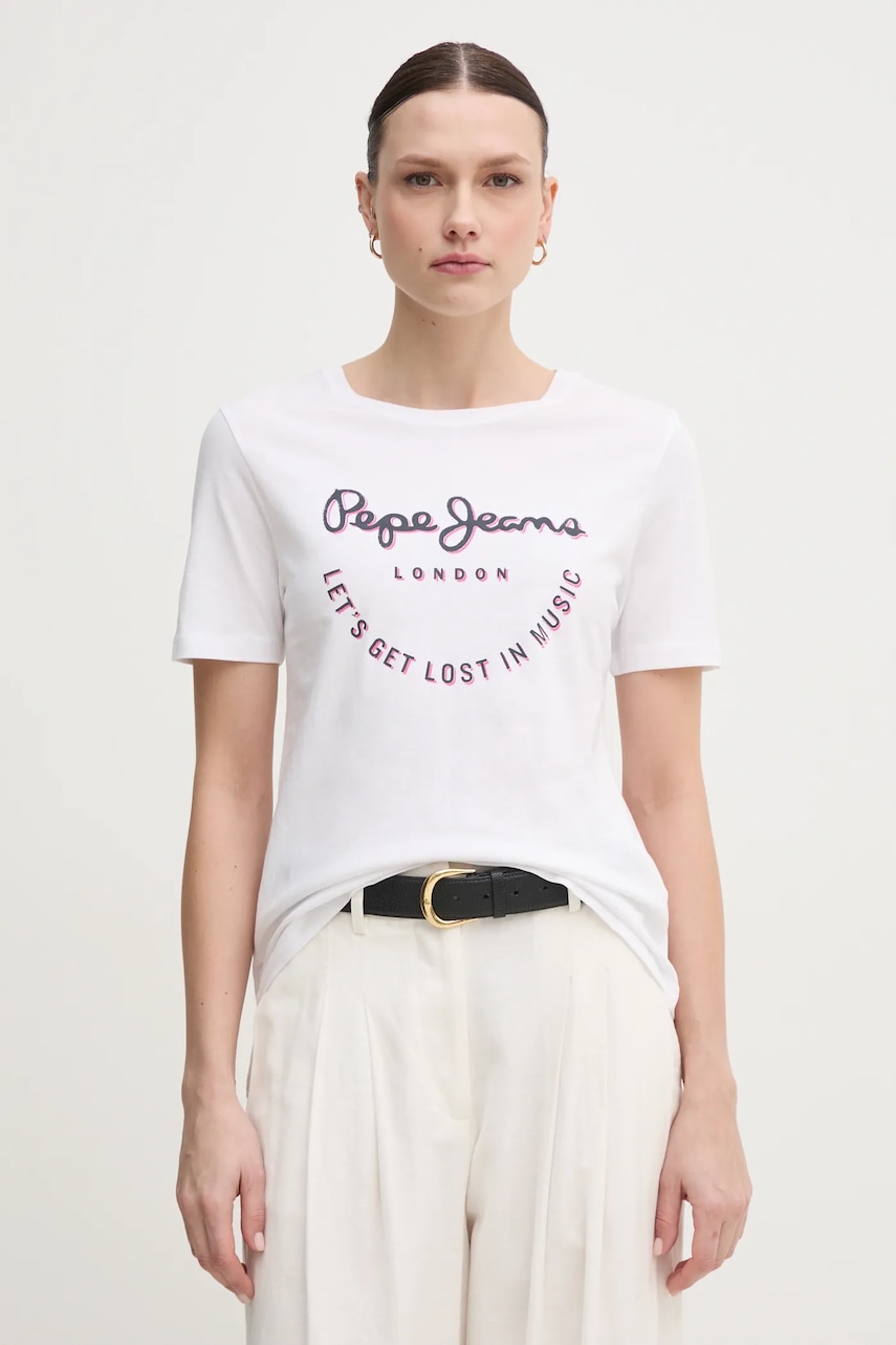 Pepe Jeans  Bavlněné tričko  RUMER
