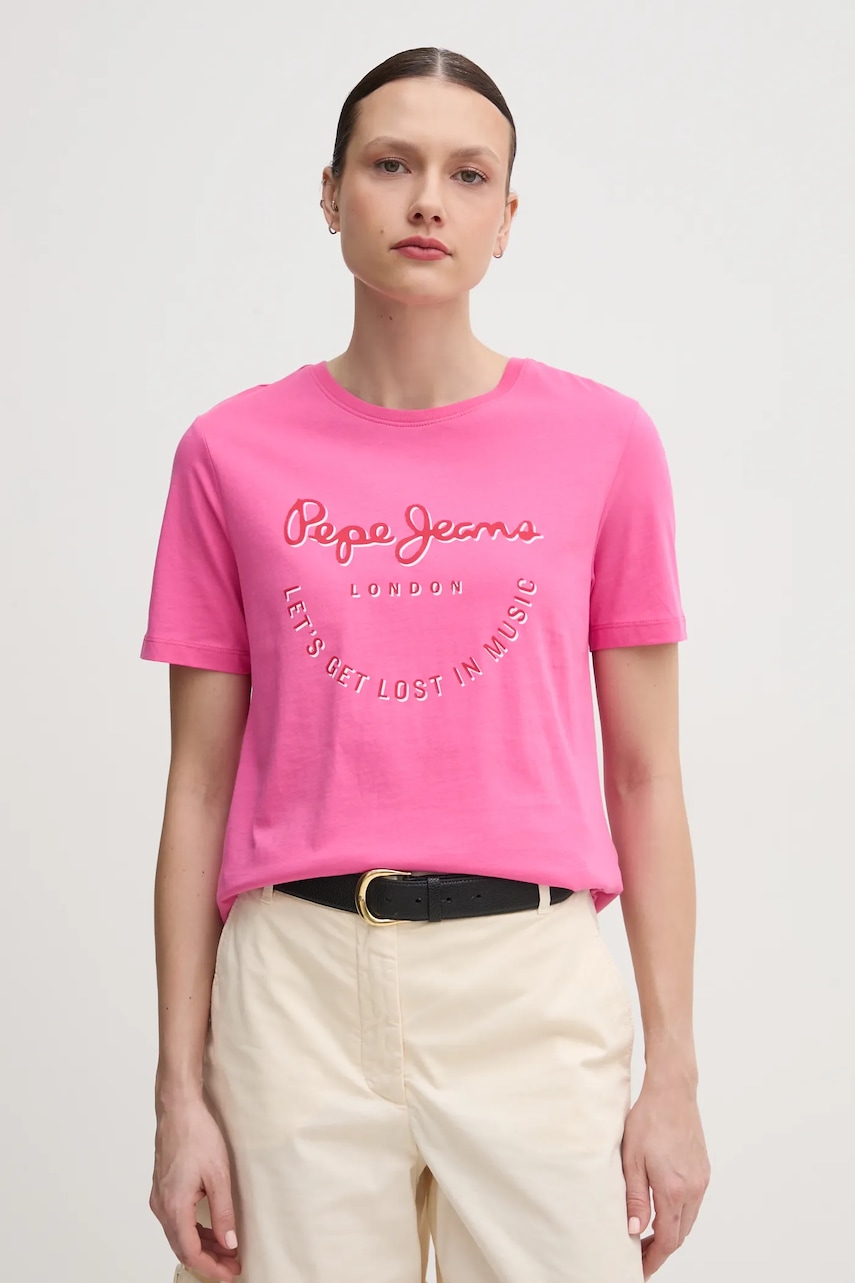 Pepe Jeans  Bavlněné tričko  RUMER
