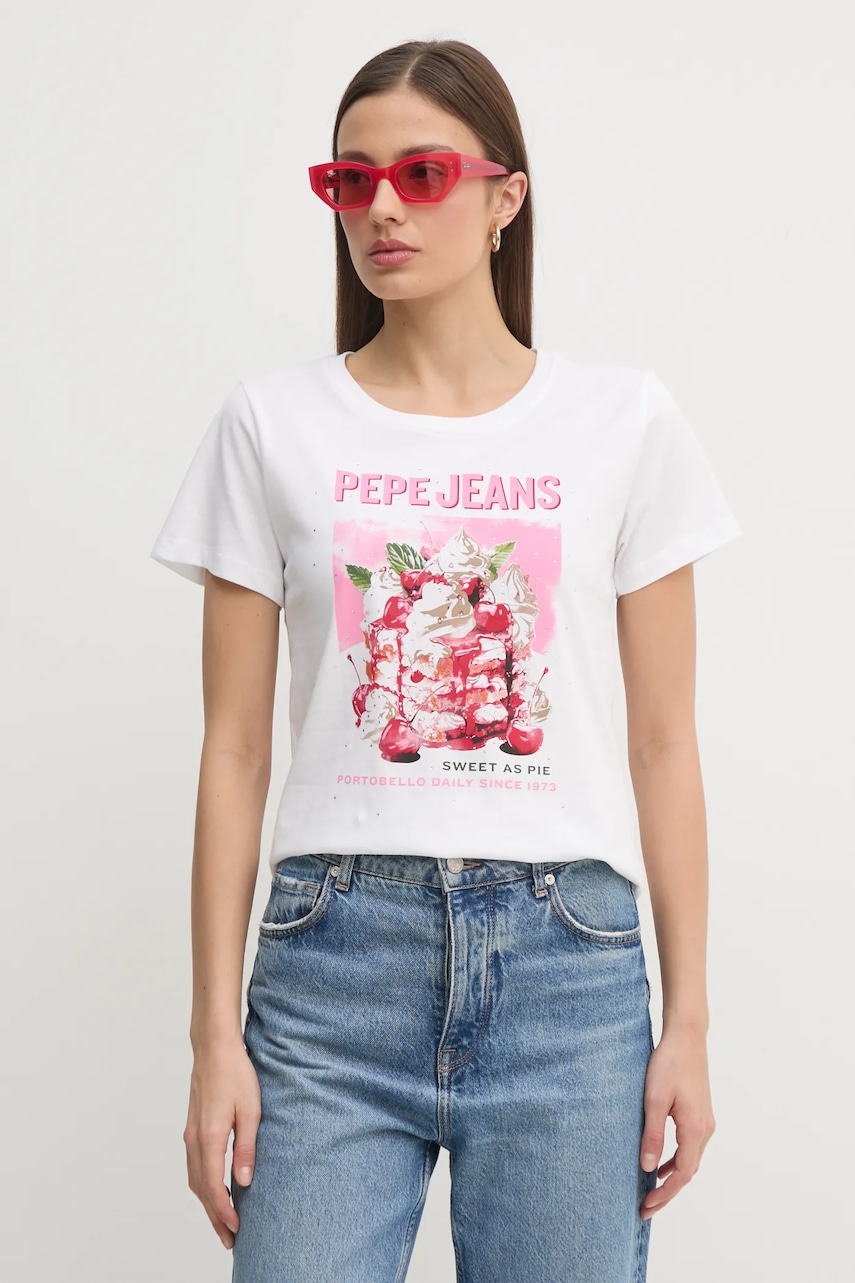 Pepe Jeans  Bavlněné tričko  RYOKO