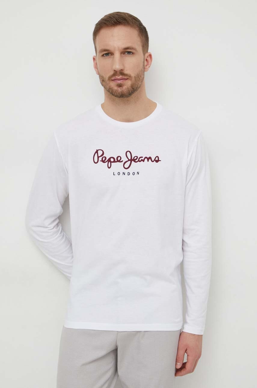 Pepe Jeans  Bavlněné tričko s dlouhým rukávem  Eggo Long N