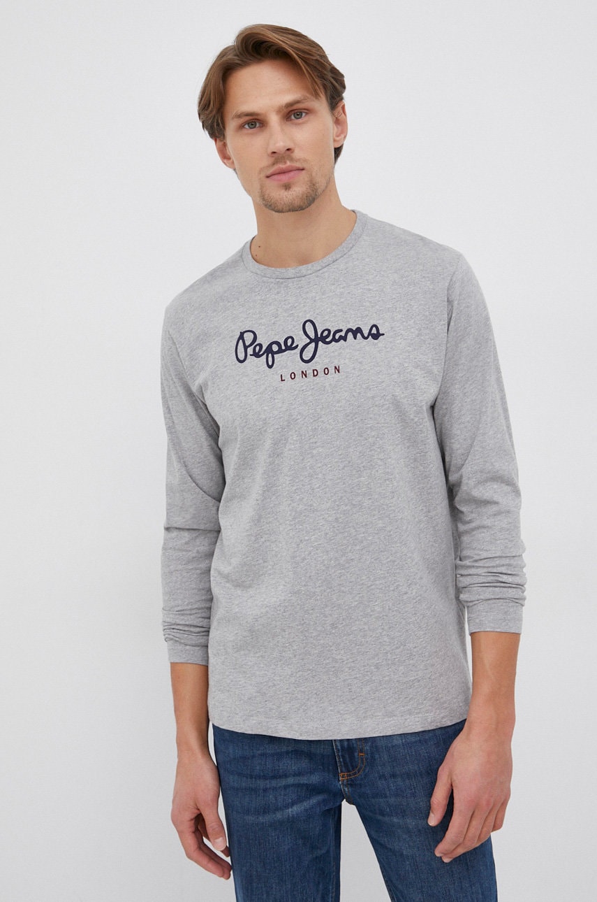 Pepe Jeans  Bavlněné tričko s dlouhým rukávem  Eggo