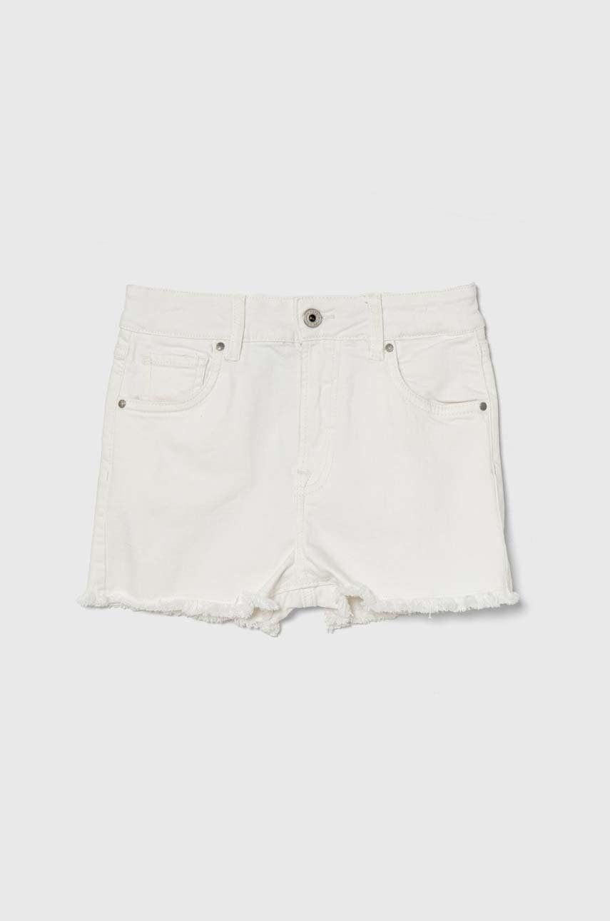 Pepe Jeans  Dětské riflové kraťasy  A-LINE SHORT HW JR