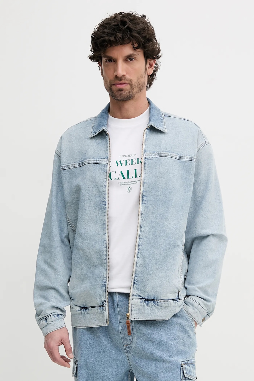 Pepe Jeans  Džínová bunda  EMMETT FADEOUT
