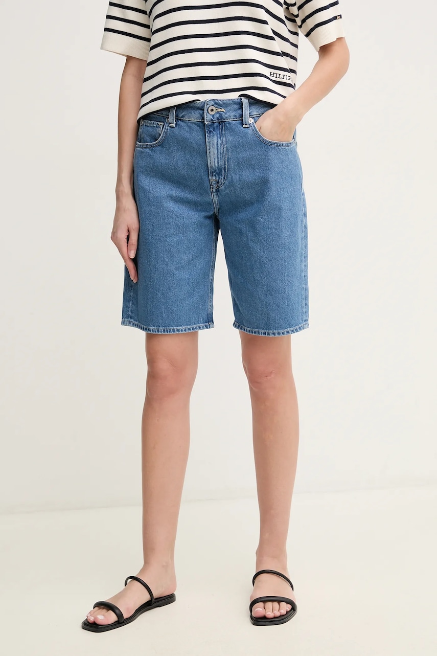 Pepe Jeans  Džínové šortky  BERMUDA SHORT HW